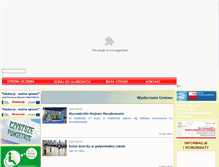 Tablet Screenshot of golymin-osrodek.pl